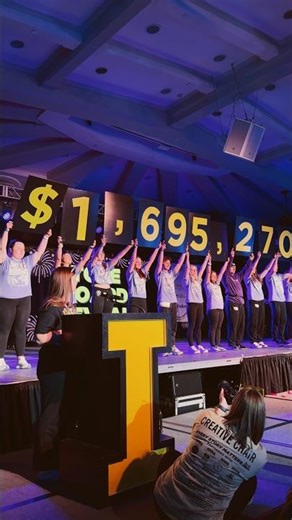 $1,695,270.32 and it’s all For The Kids 💛🥹 #dancemarathon #uiowa #uidm