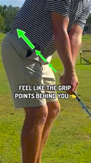Inside takeaway? Only bad if you roll it. 🎯 First move: Point the butt end of the club behind you. This keeps the clubhead in front of your chest, not behind you. ✔ Width ✔ On-plane early ✔ No early roll ✔ Easier sequencing down Behind you early = recovery swing. In front of you early = control. #golftips #golf #golfinstruction #golfswing | Noah Vinyard Golf