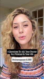 4 Questions to Ask Your Doctor in Your 40s | Perimenopause & HRT