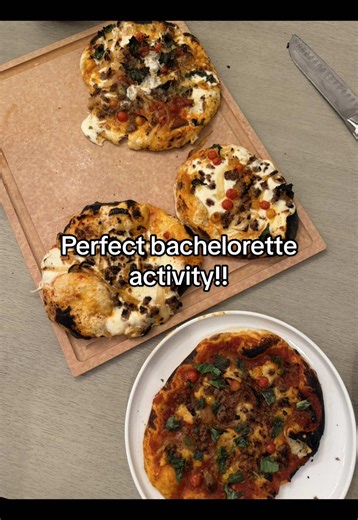 Homemade Pizza Night for Bachelorette Parties