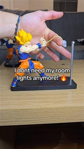 My New Goku Lamp 🔥🤪 #rgbcase