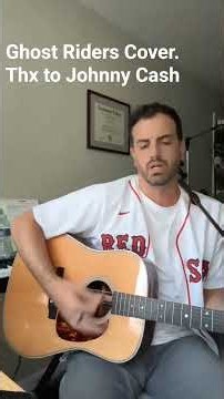 (Ghost) Riders in the Sky - Johnny Cash Cover #cover #acoustic #johnnycash #ghostriders