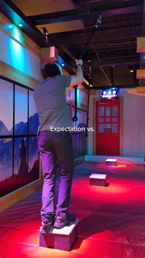 489K views · 14K reactions | This challenge room is harder than it looks! ‌ Ninja Swing is available in all of our locations. | Level99 | Facebook
