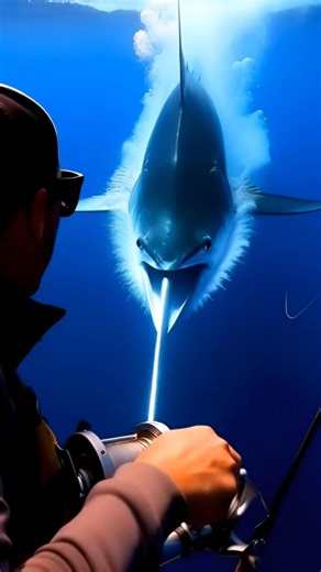 Colossal Swordfish Explodes From Ocean During Fishing