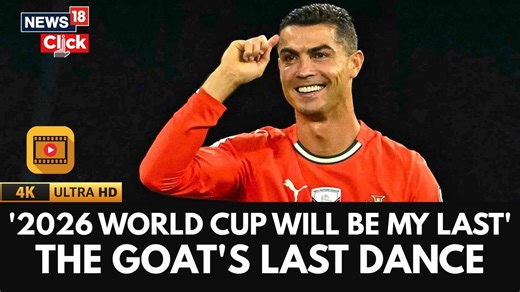 1.2K views | It’s official — Cristiano Ronaldo has confirmed the 2026 FIFA World Cup will be his final tournament, marking the end of one of football’s greatest careers. #Ronaldo #CristianoRonaldo #FIFAWolrdCup | News18 | Facebook