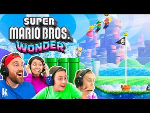 Super Mario Bros. Wonder MYSTERY BOX Challenge - Videos For Kids