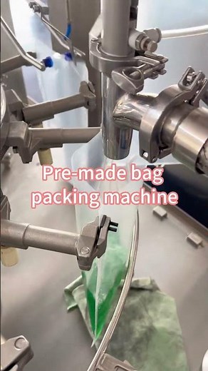 Liquid 8-Station Premade Pouch Packaging Machine | Automatic Pouch Filling & Sealing