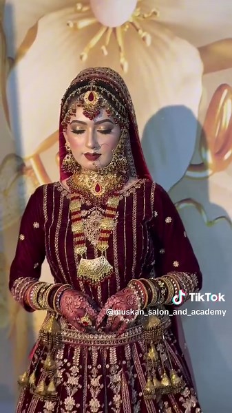 Beautiful Bridal Makeup Tutorial by Kashees Cosmetics