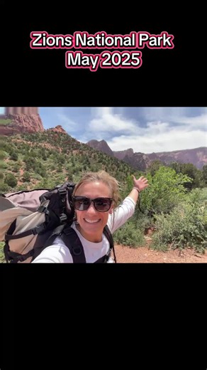 Backpacking Adventure in Zions National Park