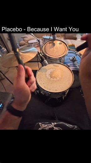 Part 2 | Placebo - Because I Want You (Drum Cover) #shorts