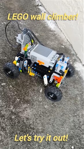 Lego wall climber! #lego #lego technic #climber