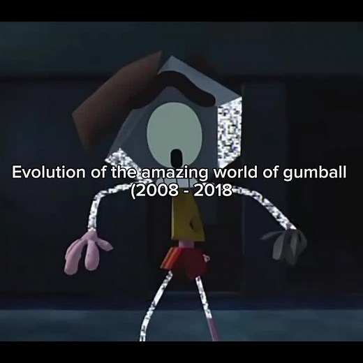 Evolution of the Amazing World of Gumball