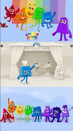 The Colourblocks Friends #24 - Blue Colourblock for Kids - Colourblocks by Cbeebies