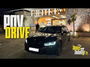 POV Night Drive | BMW 7 Series (G11) | Late Night Luxury Cruising