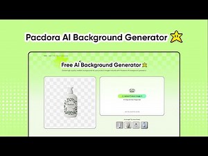 Transform Your Product Images with Pacdora's AI Background Generator | Studio-Quality Visuals