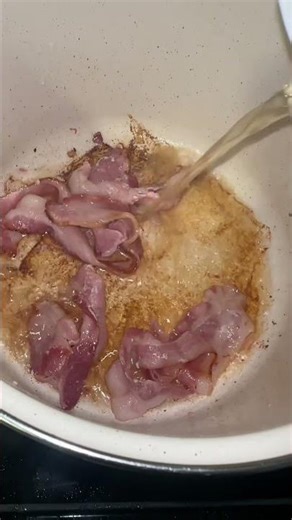 Collard greens cooked with Hickory bacon! #collardgreens #homemadecooking #fypageyoutube ❤️