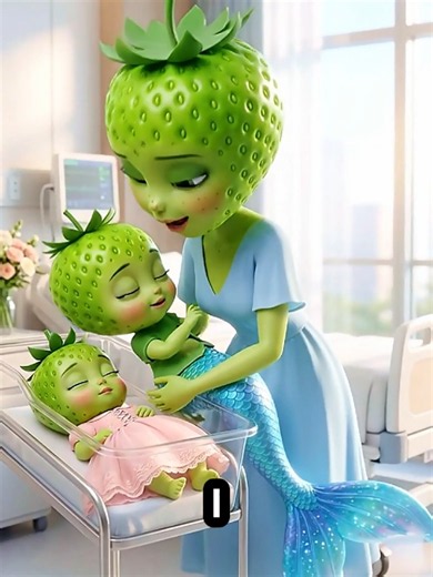 Sad Mermaid Princess Fruit Story — Short Fruit Drama