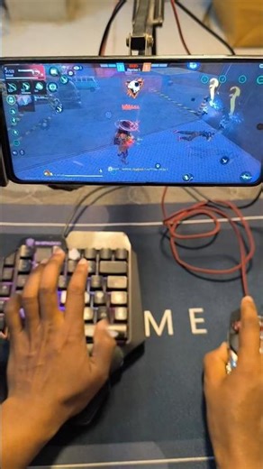 How to play free fire with keyboard mouse in mobile | ⌨️ 🖱📱 full setup without app no activation