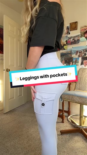 High-waisted yoga pants with a smooth, sculpting fit and deep pockets that hold your essentials comfortable, cute, and made for real life. #LeggingsWithPockets #TikTokShopCreatorPicks #EverydayComfort #ComfyFits #FunctionalFashion