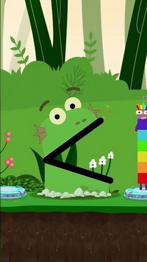 Numberblocks Learn to Count 7 in Forest Magic Run World New Season | Numberblocks Find Number