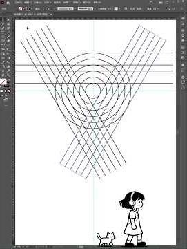 AI illustrator旋转环线三角标志教程 #教程 #平面设计 #ps #photoshop #AI #illustrator #ps教程