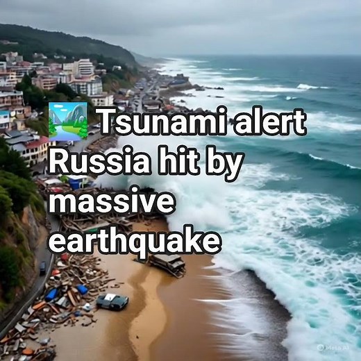 Russia Tsunami 2025: 8.7 Magnitude Quake Shocks Kamchatka 🌊⚠️ | Tsunami Hits Kuril Islands!