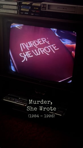 80s Deennice on Instagram: "‘Murder, She Wrote’ premiered on CBS 41 years ago today  The show ran for 12 seasons from September 30, 1984 to May 19, 1996. Fun Fact: In 1986 (Season 3), Jessica Fletcher crossed paths with Thomas Magnum in a two-part crossover with Magnum, P.I., where Magnum was accused of murder ️‍♀️ . . . #80s #genx #murdershewrote #sundays #childhood #memories #nostalgia #angelalansbury"