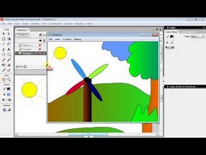Tutorial membuat animasi sederhana di macromedia flash 8