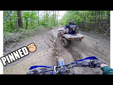 Fully Pinned TTR125 Trail Ride! | Ripping Pit Bikes At Wayne Natinoal Forest