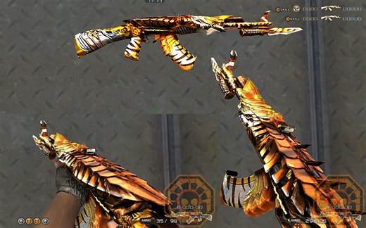 CF: 御·黑武士-烈虎 (AK47-Born Beast Dihu) [穿越火线]