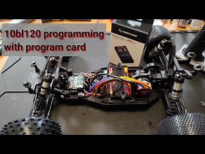 Hobbywing Quicrun-10BL120 programming using HW30501003 - HOBBYWING LED PROGRAM CARD