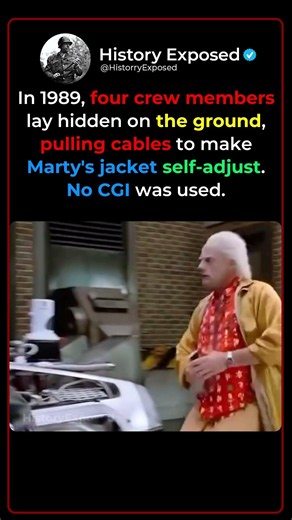 How Marty's Jacket Actually Self-Adjusted in Back to the Future Part 2 🎬⚙️
