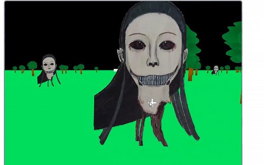 Scratch做的恐怖之眼（逃离拉苏）