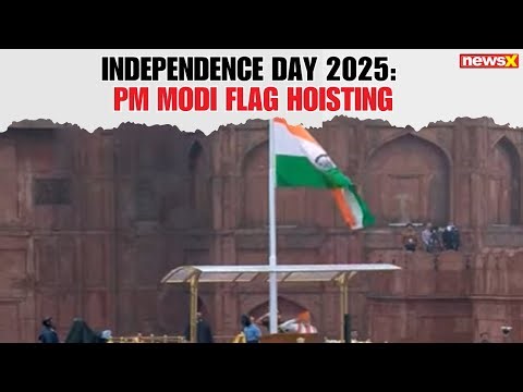PM Modi Hoists National Flag at Red Fort, Leads India’s Independence Day Celebrations