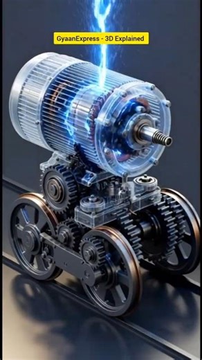 How a Train Engine Actually Works! 🚆⚙️