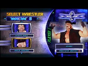 WCW Backstage Assault All Characters [PS1]