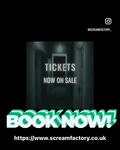 Less than 2 weeks to go.. Featuring 3 Brand New Zones! Have you got your Tickets yet? 👇👇 https://www.screamfactory.co.uk | Scream Factory