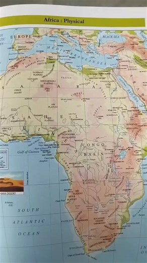 #map #mapping #Africa #physical #political #river #mountains #reels #viral #Education #learning