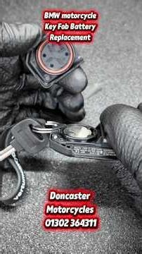 BMW motorcycle Key Fob Battery Replacement How To. #howto #shorts #bmw #motorcycle #bmwmotorrad