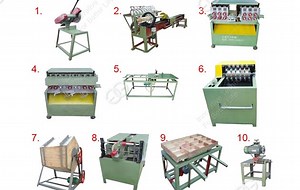 Factory Price Bamboo Toothpick Making Machine in Nigeria