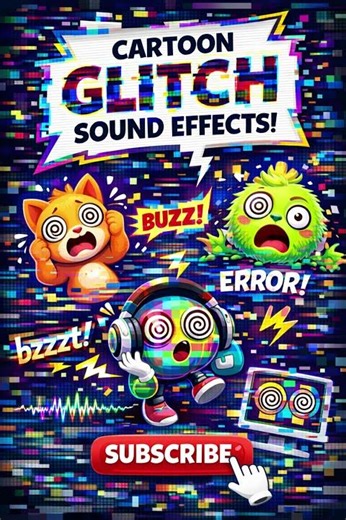 Cartoon Glitch Sound Effect ⚡ FREE to Use | Perfect for Shorts & Edits #Remix