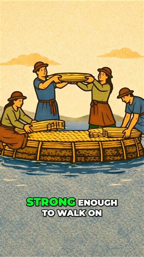 EduBoard on Instagram: "Did you know there are islands that float on water? 😲 On Lake Titicaca, the Uros people build amazing floating islands using thick layers of reeds! 🌾 They add fresh reeds on top again and again so the islands don’t sink. Homes, boats, even schools — all floating! Smart science, clever engineering, and ancient knowledge working together. 🌍✨ #onlinelearning #nature #funny #DidYouKnow #exploremore #reelsvideo #instagram #explore #fly #Amazing #facts #Reed #Wow #sciencefor