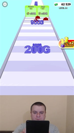 Number Merge Run : Shooting ❗Level 64❗#shorts #games #NumberMergeRun