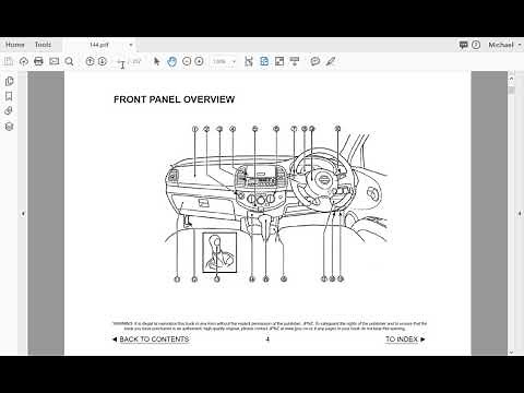 Nissan March Owners Manual in English K12
