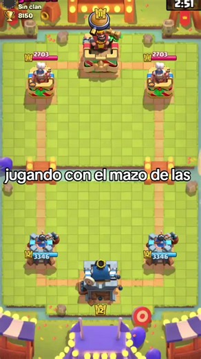 jugando con el mazo de las 1500 🥵 #clashroyale #clashroyalemoments #partidasclashroyale #juego #space_company