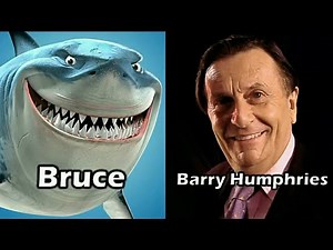 Characters and Voice Actors - Finding Nemo