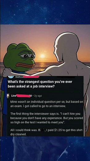 Strangest question ever asked at a job interview