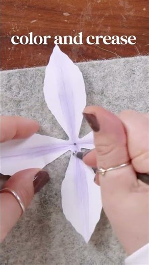 Our Cardstock Clematis Video Tutorial capture this beautiful bloom in paper form. #madewithlia