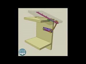 Cabinet door open & close mechanism rklearning