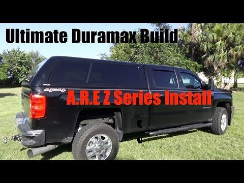 Ultimate Duramax Build A.R.E Z Series Truck Cap Install
